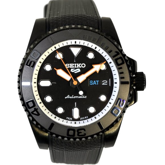 Custom SeikoMod 40mm Diver watch NH36 Automatic Movement sapphire Waterproof new - Picture 4 of 9